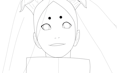 Momoshiki Otsutsuki Coloring Page